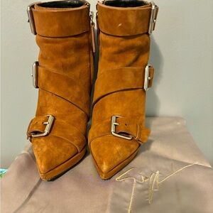 Giuseppe Zanotti Sigaro Stiletto Boots, Excellent Condition, Size 39/8.5